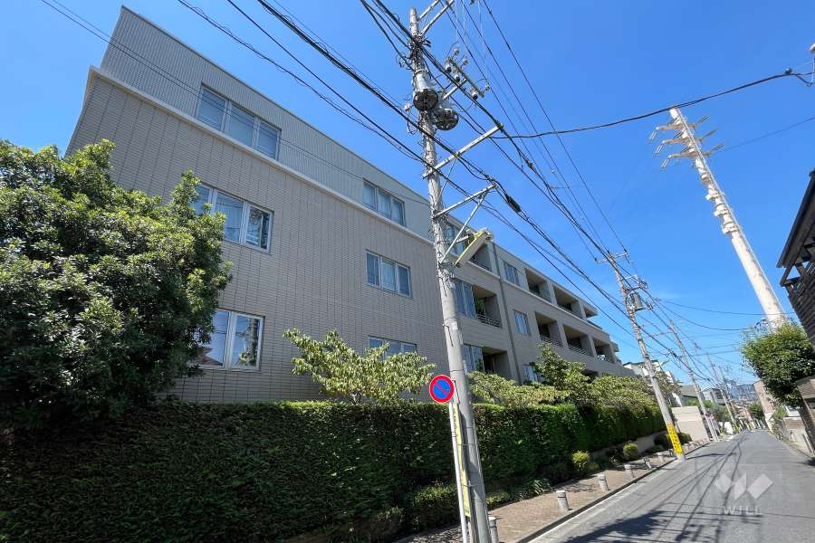 パークハイム学芸大学センターコートの外観（南東側から）