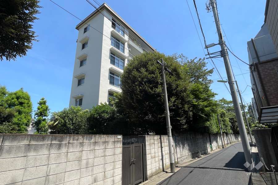 野沢ハイムの外観（南西側から）