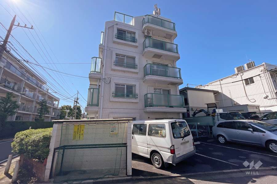 クオリティホーム上野毛の外観（北西側から）