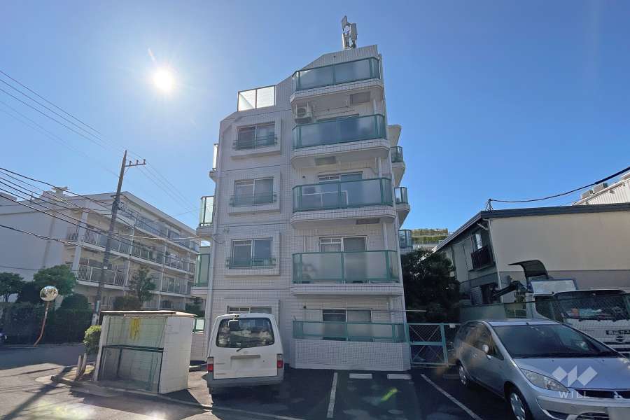 クオリティホーム上野毛の外観（西側から）