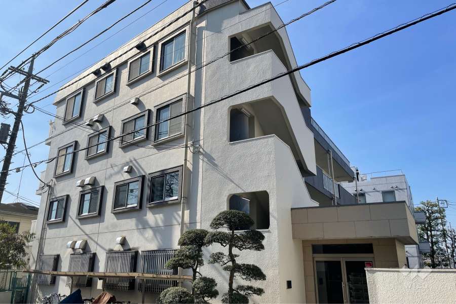 野毛ヒミコマンションの外観（北東側から）