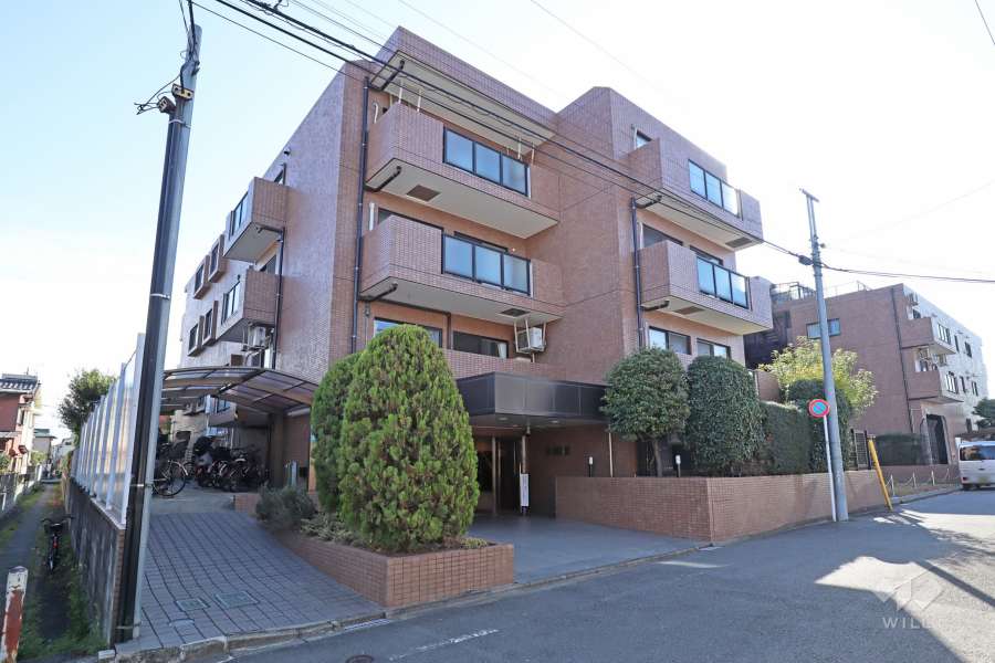 マイキャッスル二子玉川園の外観(北側から)
