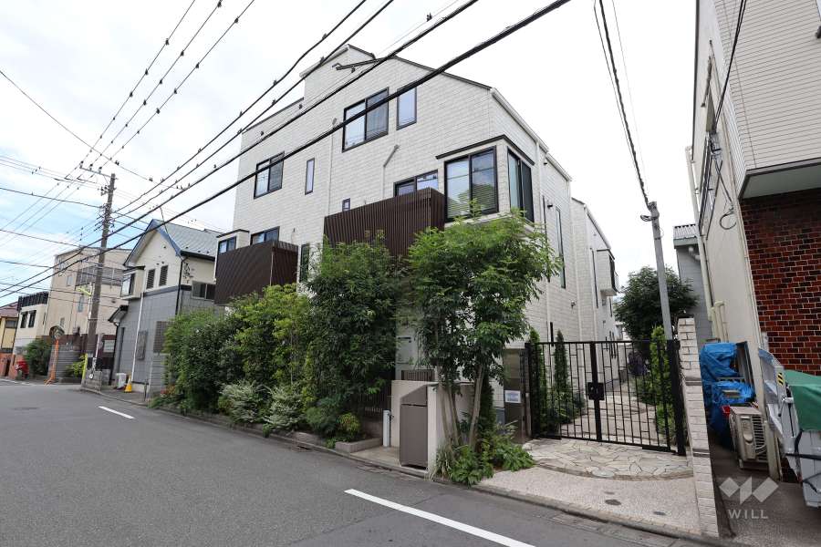 リムテラスガーデン二子玉川の外観（北側から）