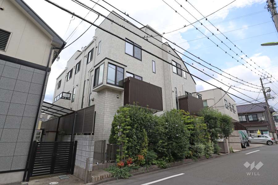 リムテラスガーデン二子玉川の外観（東側から）