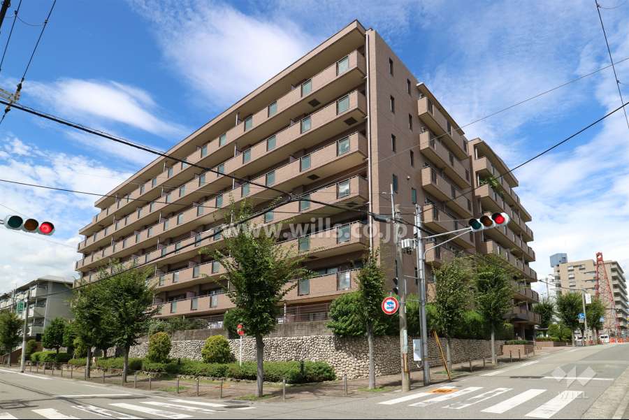 夙川ハウスの外観（南東側から）