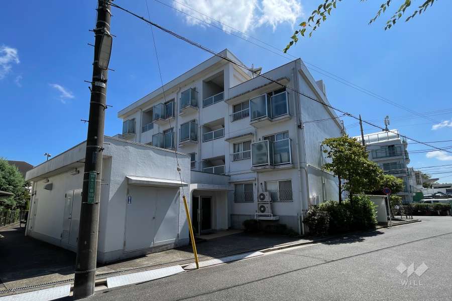 上野毛リッツハウスB館の外観（北西側から）