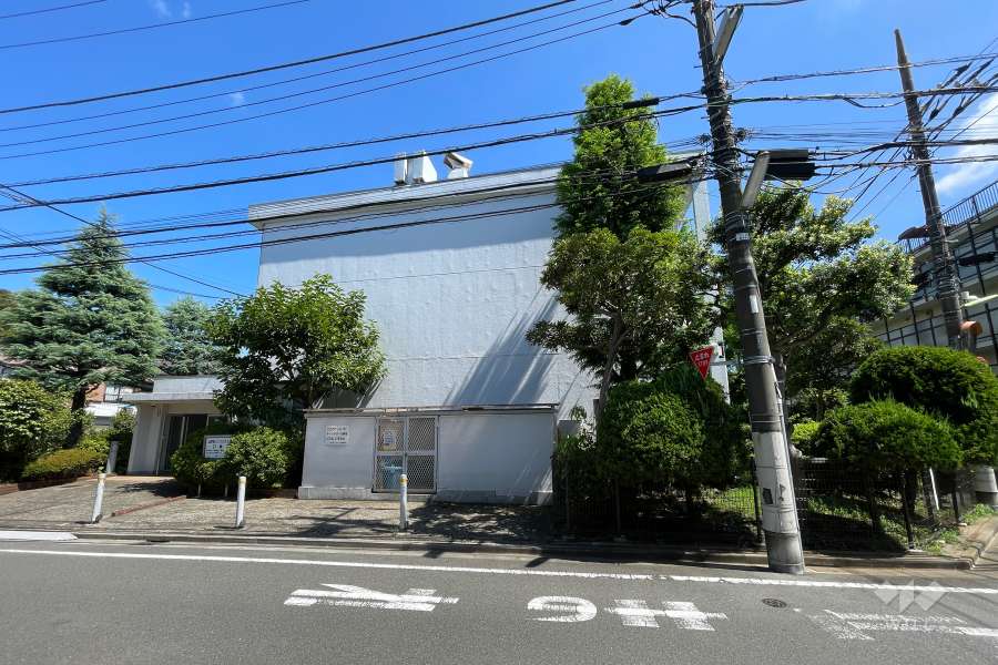 上野毛リッツハウスD館の外観（北西側から）