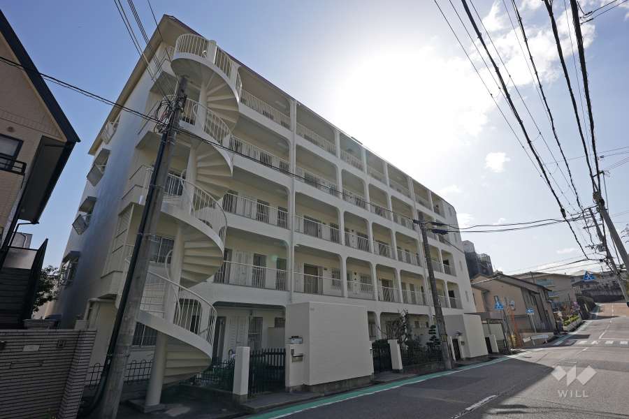 宮前マンションの外観（北東側から）