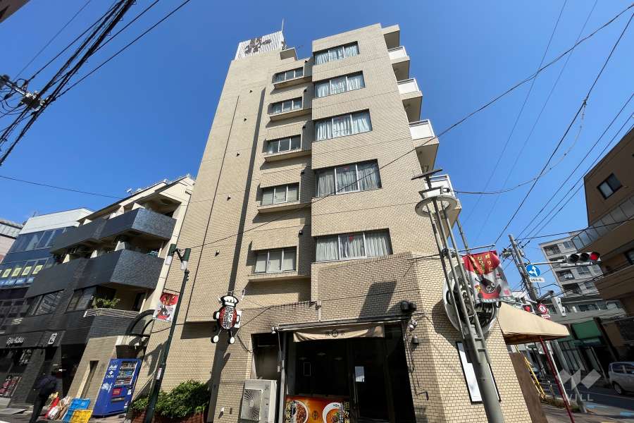 ベルハイム用賀の外観（南東側から）