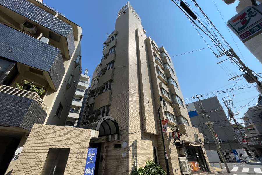 ベルハイム用賀の外観（南西側から）
