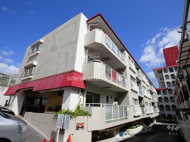 シーアイマンション第３夙川の外観（南西側から）