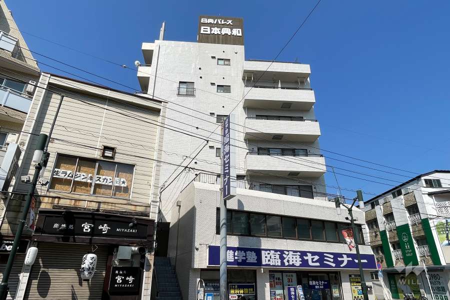 日興パレス用賀の外観（南側から）