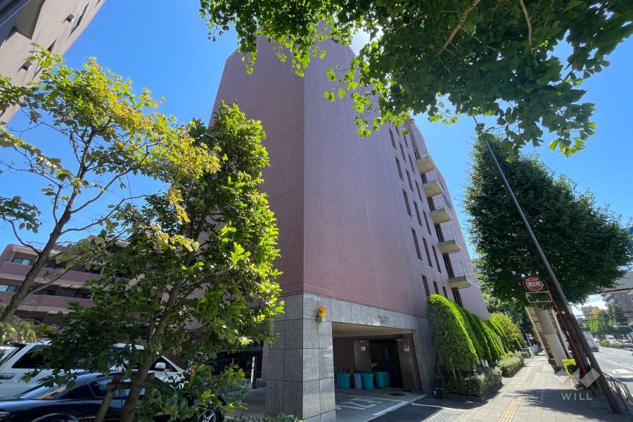 ヒルズ用賀TOKYO U CITYの外観（北側から）