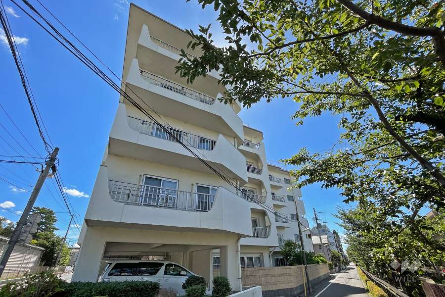 ディックピア用賀の外観（西側から）