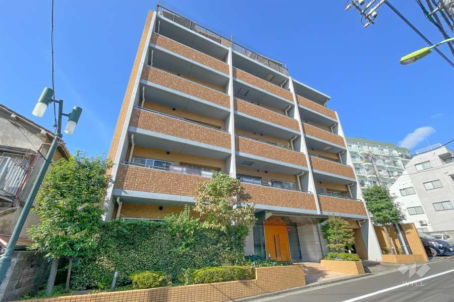 グレースヒルズ用賀台の外観（南西側から）