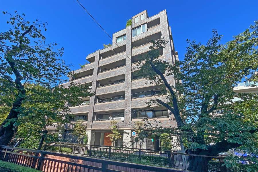 ナイスガーデンステージ用賀の外観（南側から）