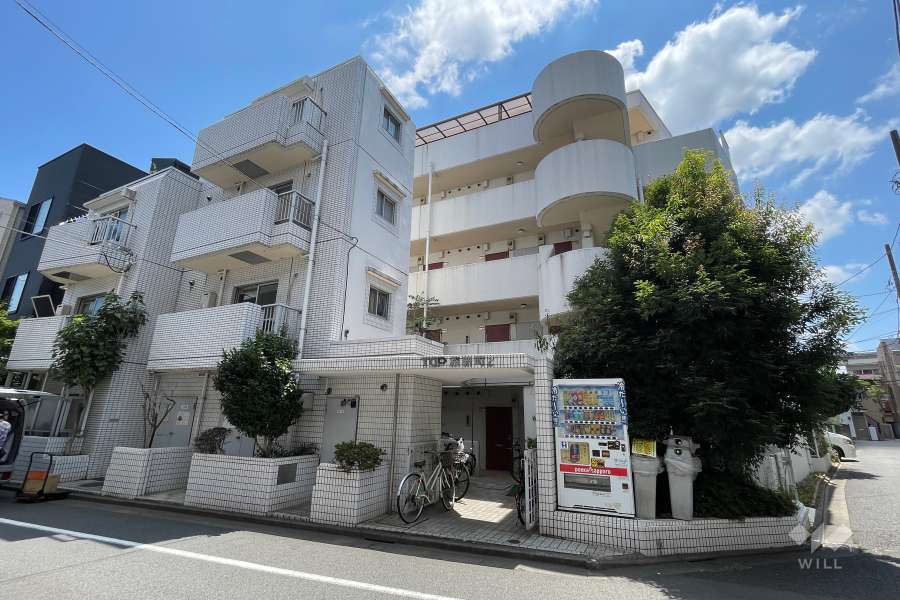 トップ桜新町第２の外観（北西側から）