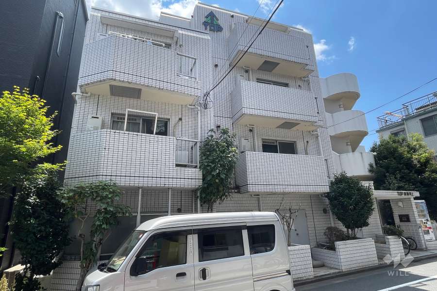 トップ桜新町第２の外観（北東側から）