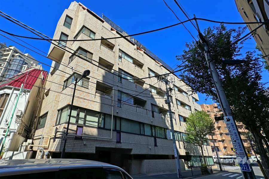 ニューライフ一番町の外観（南西側から）