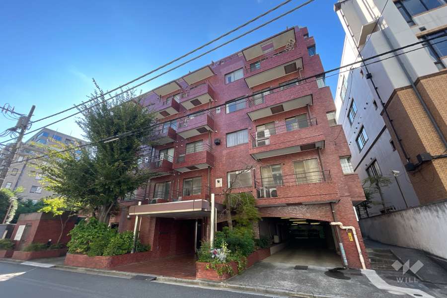 一番町ロイアルハイツの外観（北西側から）