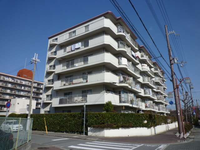 ジークレフ武庫川の外観（南西側より）