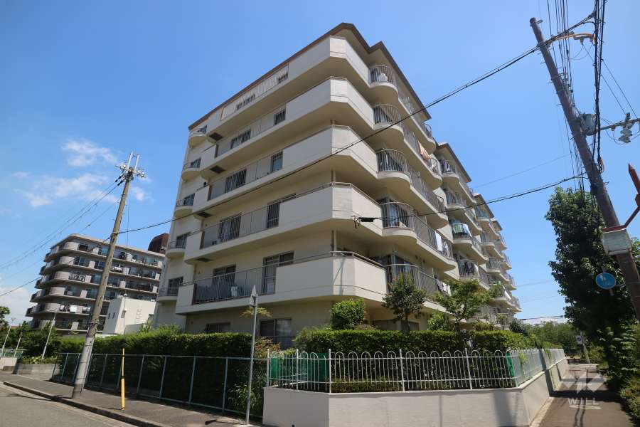 ジークレフ武庫川の外観（南西側から）