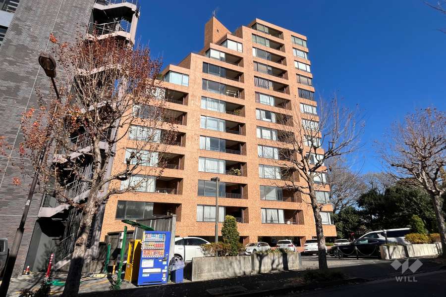 一番町パークマンションの外観（南西側から）