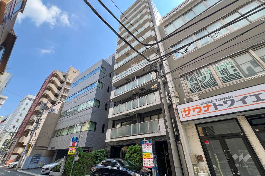 グラントゥルース神田岩本町の外観（北西側から）