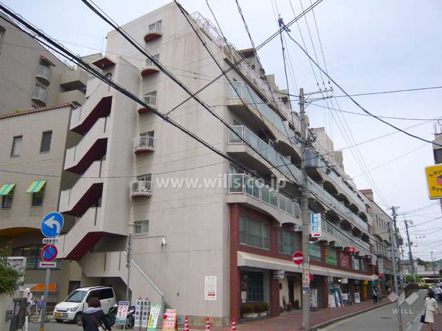 夙川7番街ストークマンションの外観（南東側から）