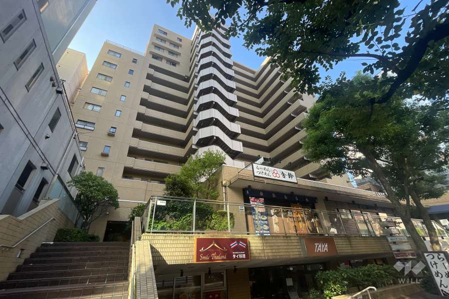 マートルコート麹町の外観（北東側から）