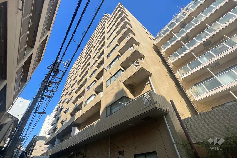 マートルコート麹町の外観（南東側から）　