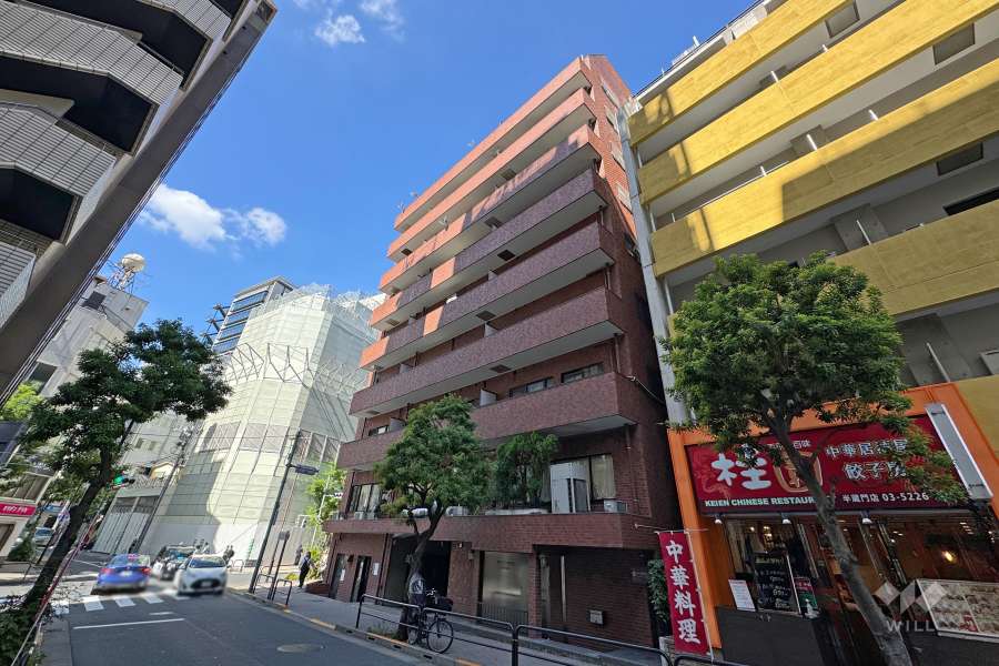 ライオンズステーションプラザ半蔵門の外観（南東側から）
