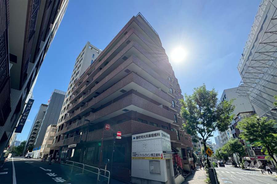 ライオンズステーションプラザ半蔵門の外観（北西側から）