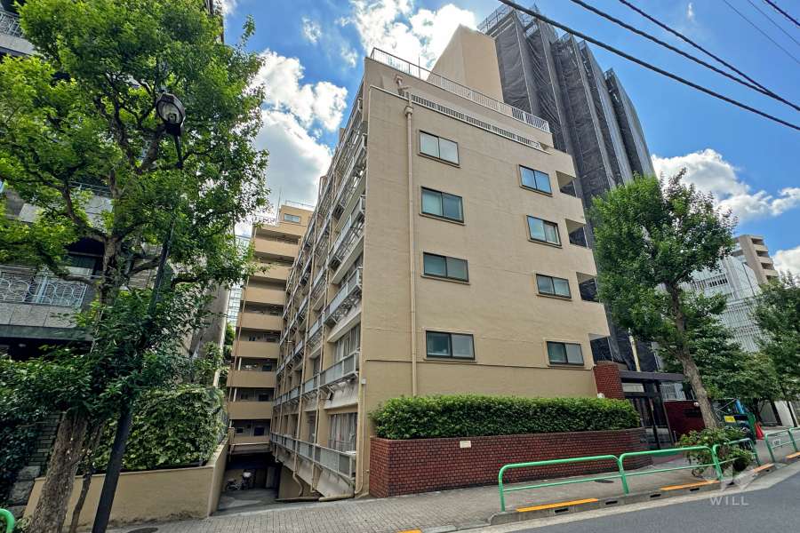 コーポ麹町の外観（北側から）