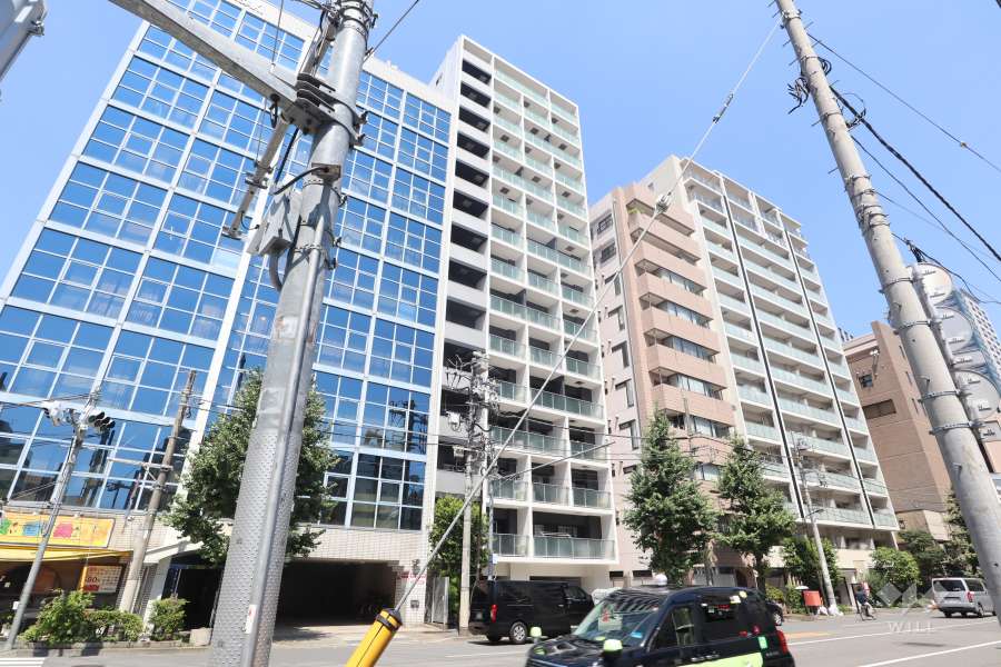 プレミアムキューブ秋葉原の外観（南東側から）　