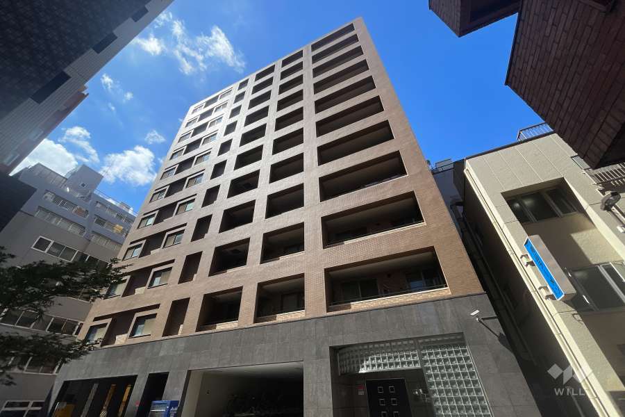 ローヤルシティ神田佐久間町の外観（北東側から）