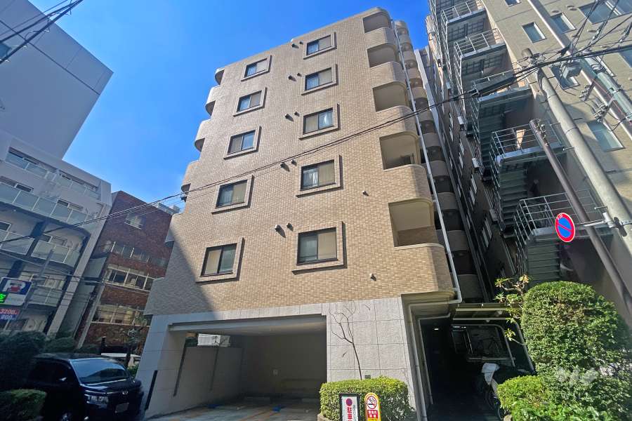 ダイアパレス水道橋の外観（北東側から）