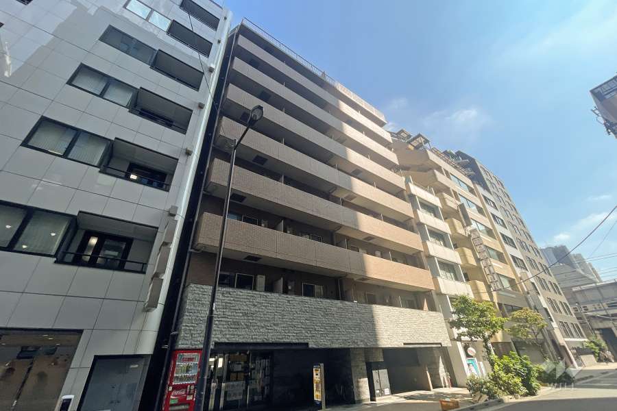 OLIO神田の外観（南西側から）