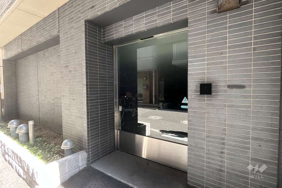 駐輪場の出入り口