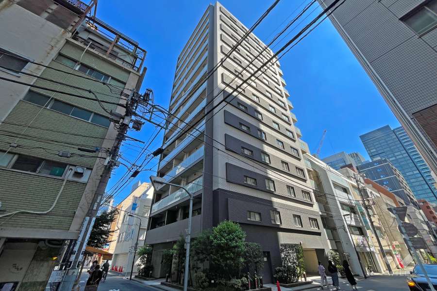 リビオレゾン大手町の外観（北西側から）