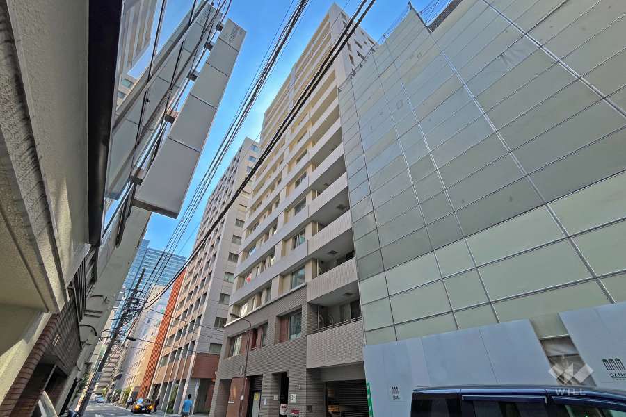 クラッシィハウス神田の外観（北東側から）