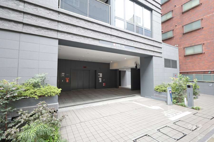 駐車場の出入り口　