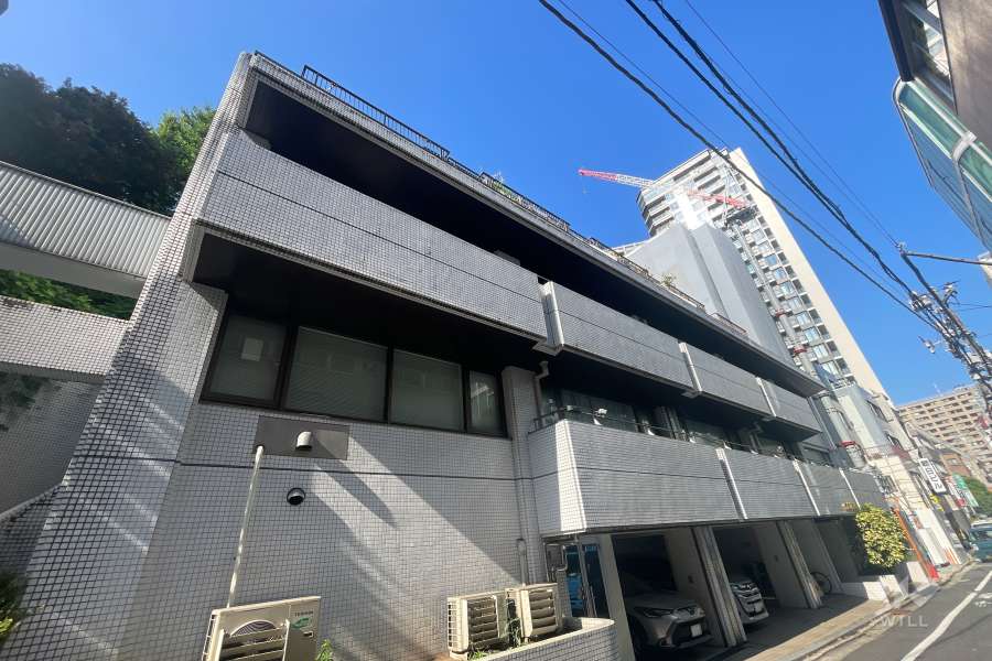 ダイアパレス飯田橋の外観（北東側から）