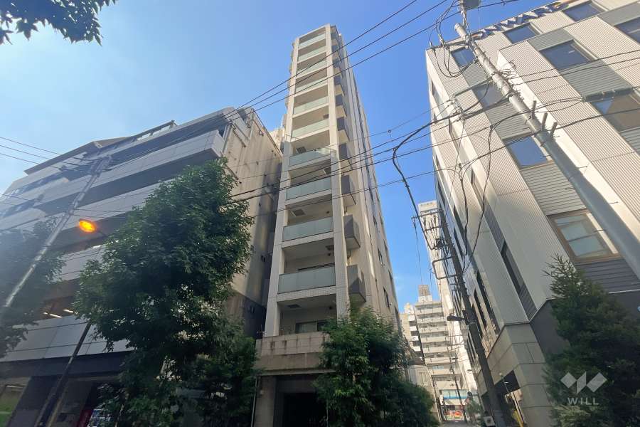 アイディーコート飯田橋の外観（北東側から）