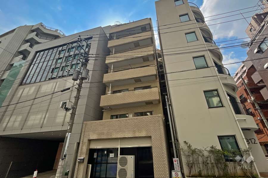 グローリア初穂平河町の外観（北側から）