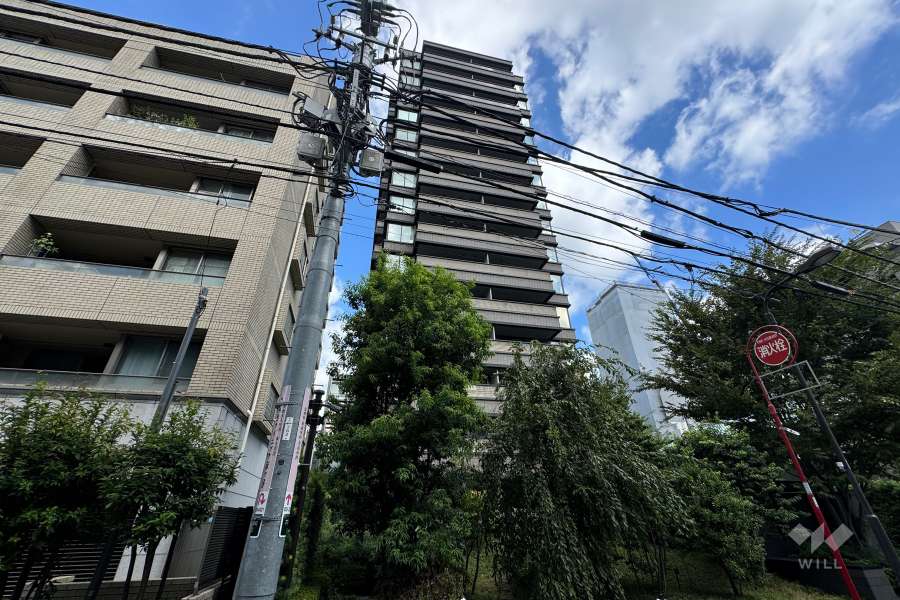 ブランズ六番町の外観（南西側から）