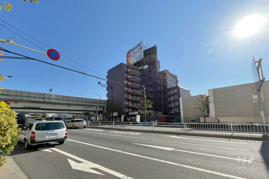 日興パレス羽田の外観（北西側から）