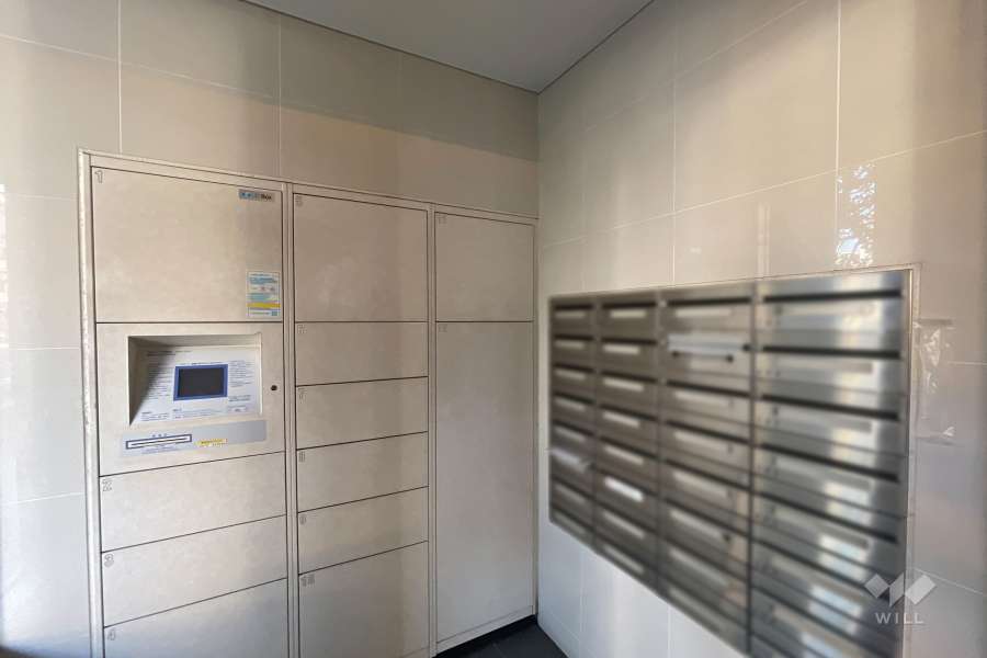 共用ポストと宅配ボックス