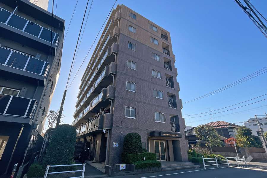 ライオンズマンション羽田第２の外観（北東側から）