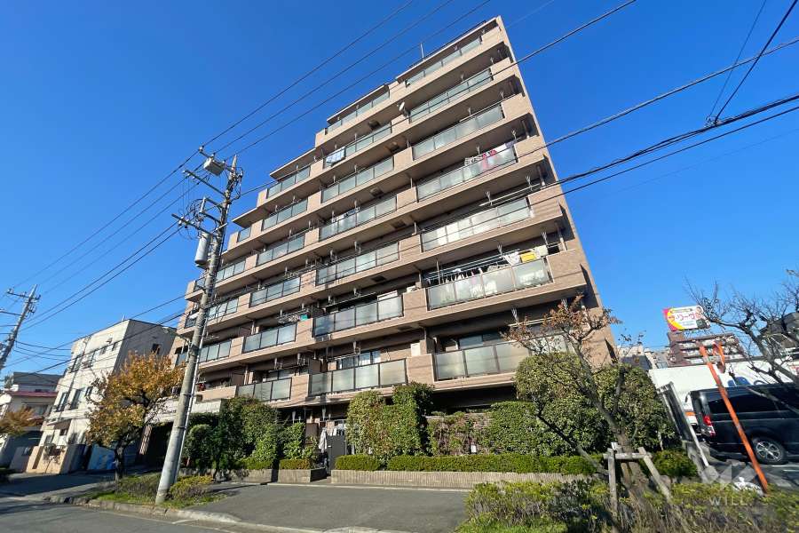 グランイーグル大鳥居２の外観（南東側から）